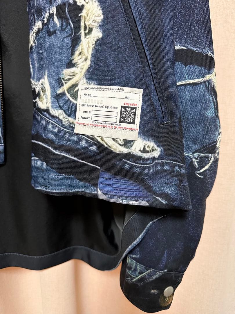 ✴︎希少✴︎ メゾンミハラヤスヒロ × T.A.T.A 転写 デニム ジャケット
