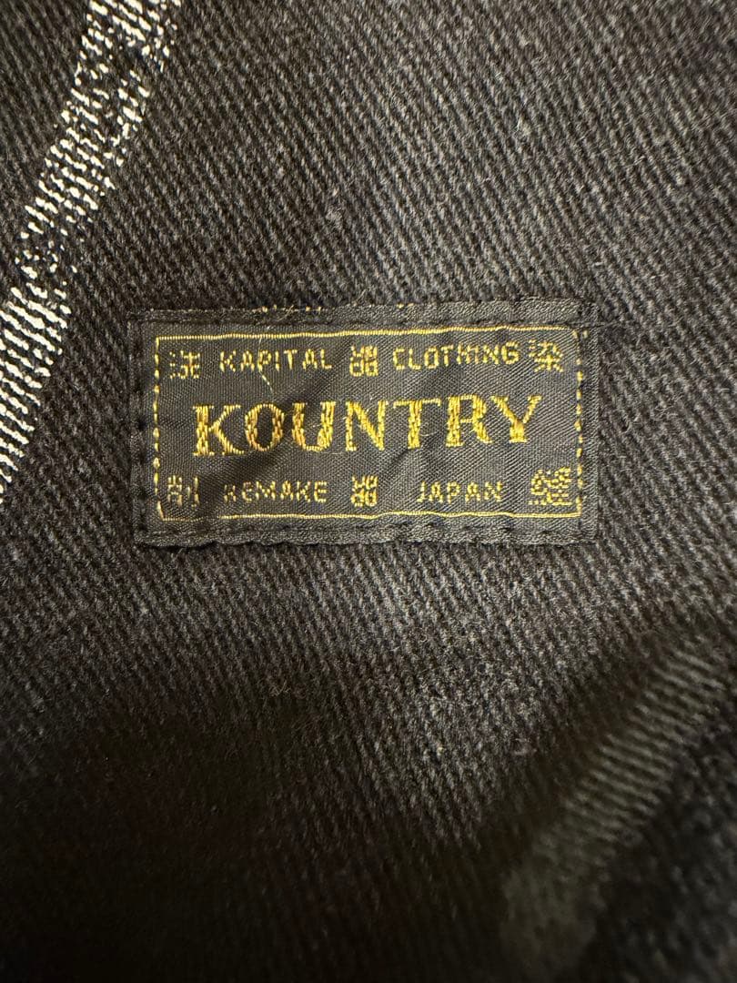 バッグ kapital bone book bag