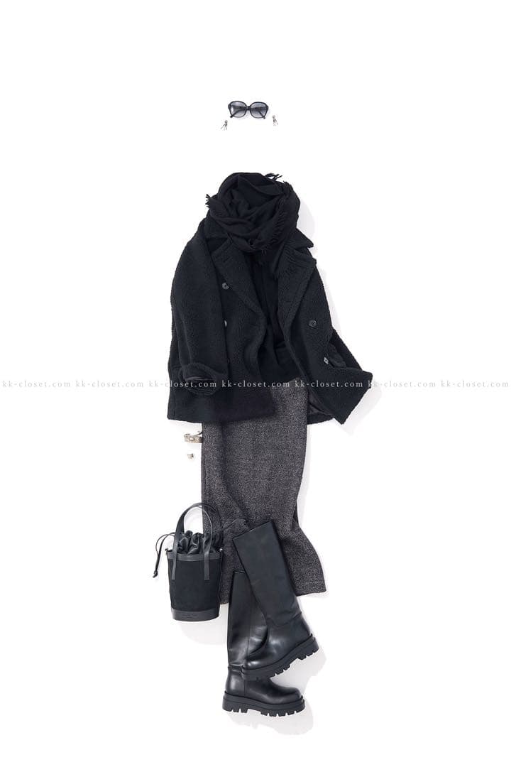 菊池京子さんK.K closetピーコート