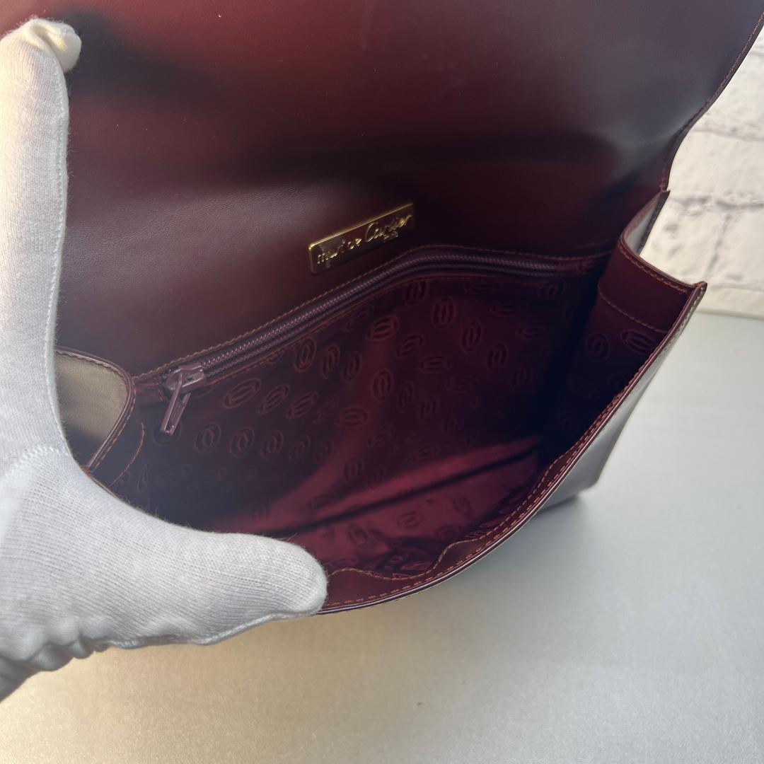 Cartier カルティエ マストクラッチバッグA-10840