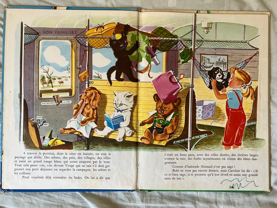 【希少】ピエール・プロブスト　カロリーヌシリーズ絵本9冊（フランス語版）+回顧録