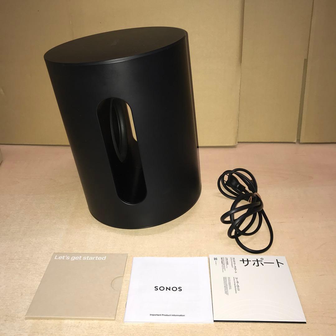 【難あり欠品あり】Sonos ソノス ミニサブウーファー　ブラック