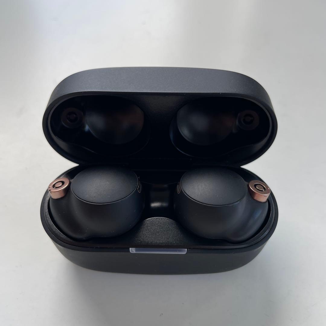 SONY WF-1000XM4ワイヤレスイヤホン イヤーピース　ブラック　ケース