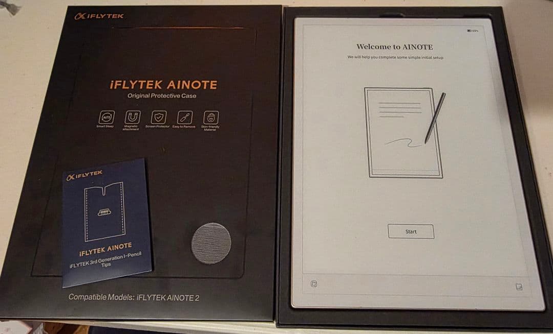 AINOTE 2オールインワンセット(専用ケース/替え芯付) ※本日発送可能！