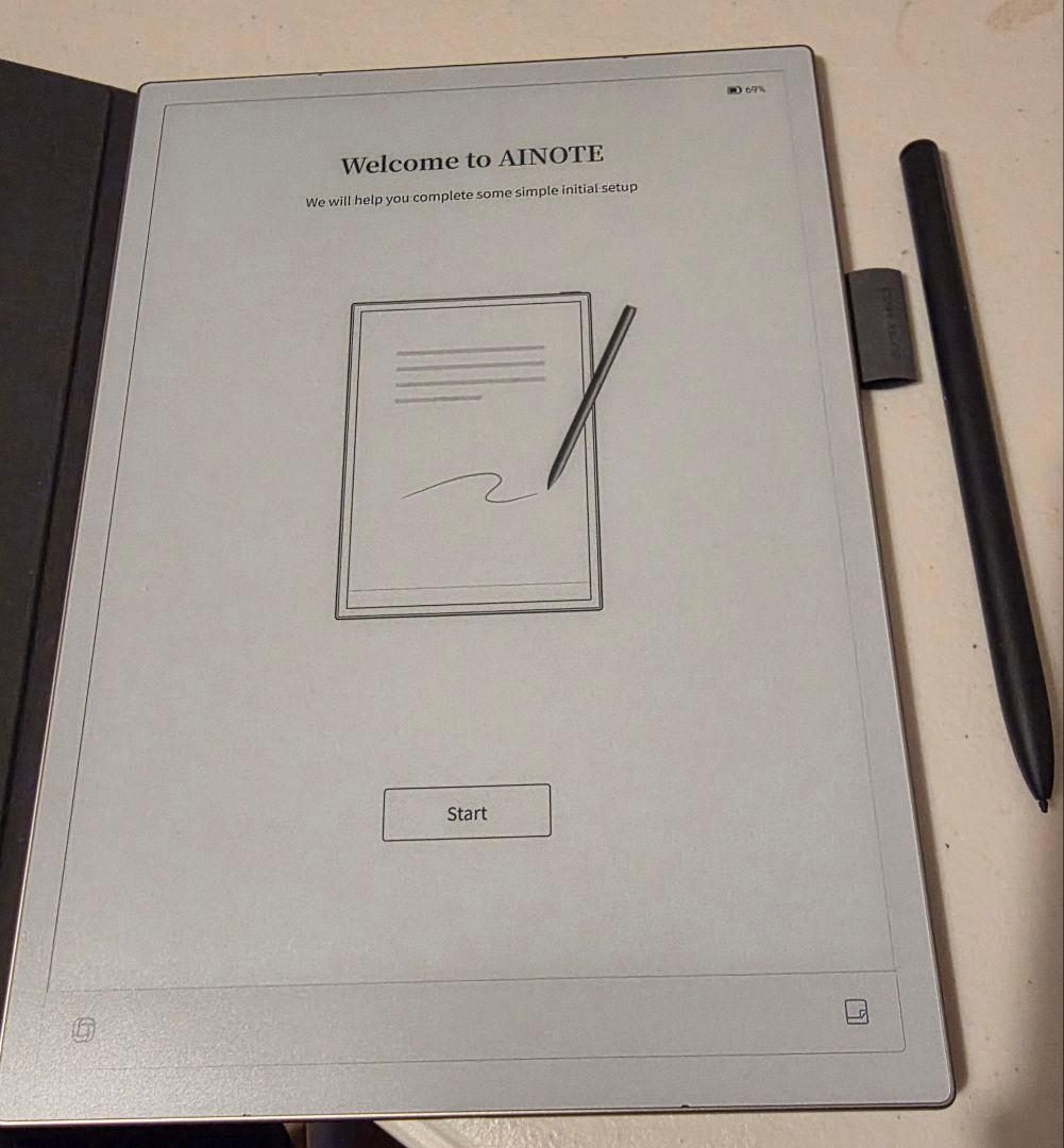 AINOTE 2オールインワンセット(専用ケース/替え芯付) ※本日発送可能！