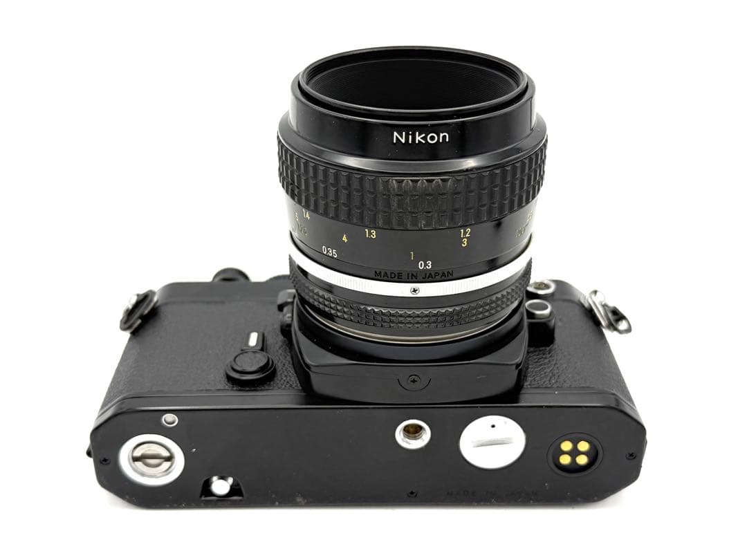 【完動品】Nikon FM + 55mm f3.5 フィルム一眼レフ 動作確認済