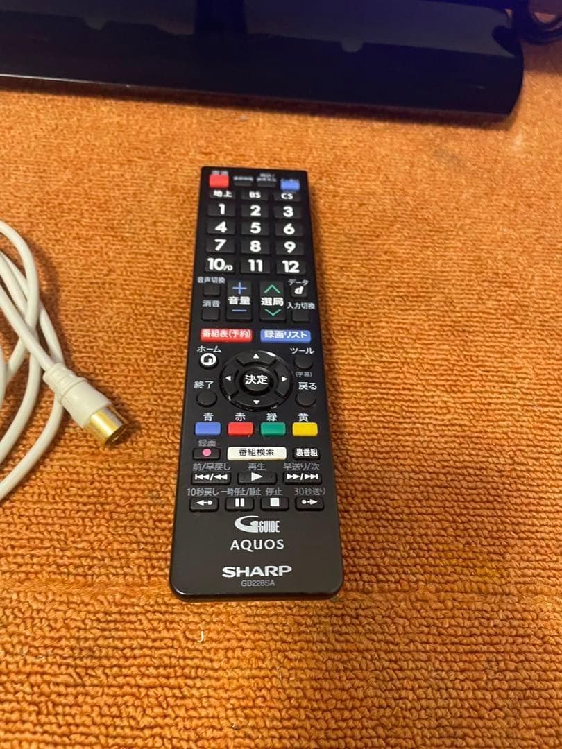 シャープ 液晶テレビ 32V型 AQUOS 裏番組録画対応
