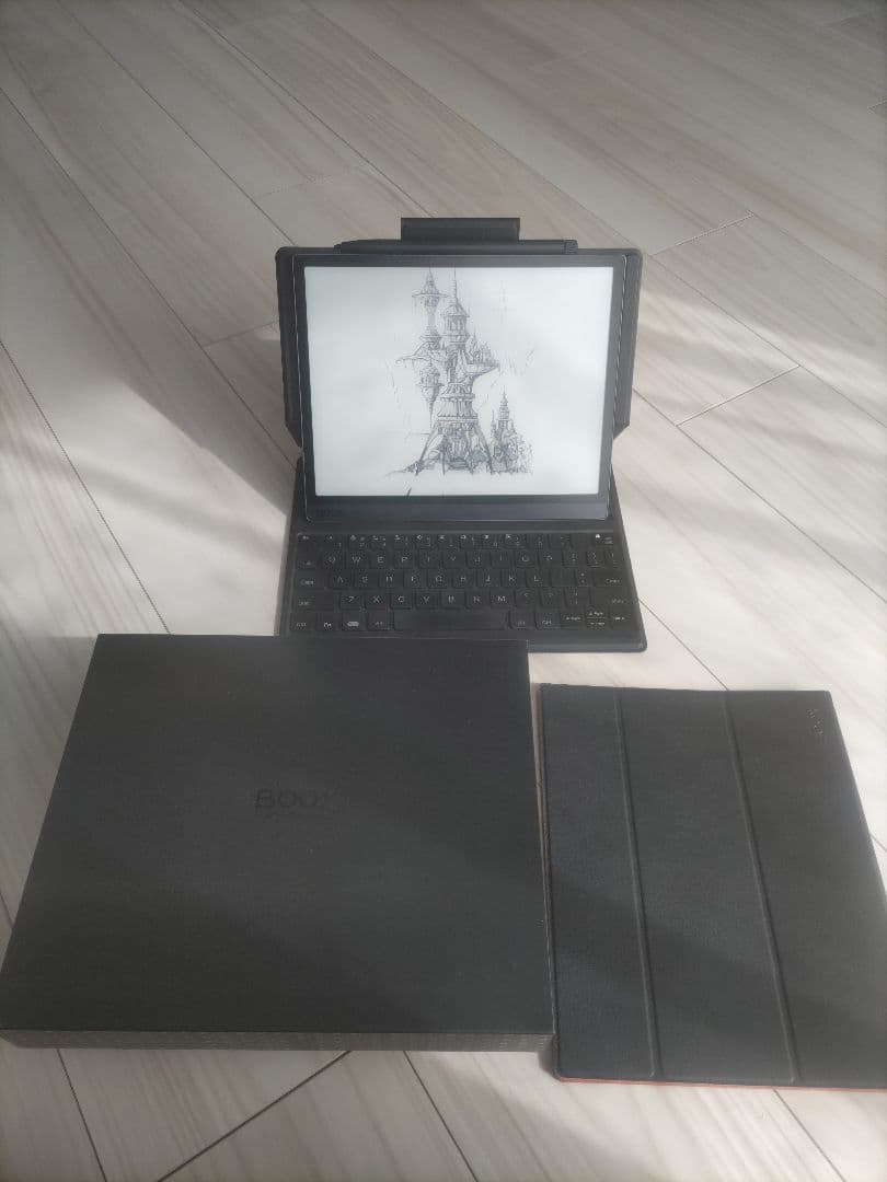 美品 使用1年以内 BOOX Tab Ultra カバー キーボード ペン付属