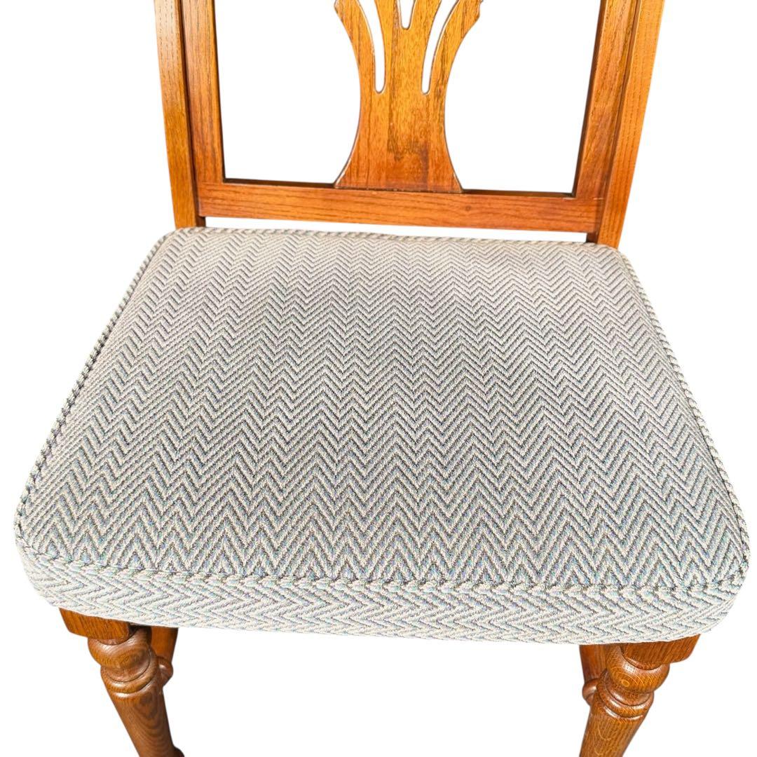 HR802 三越ブルージュ　アームレスチェア　ダイニングチェア