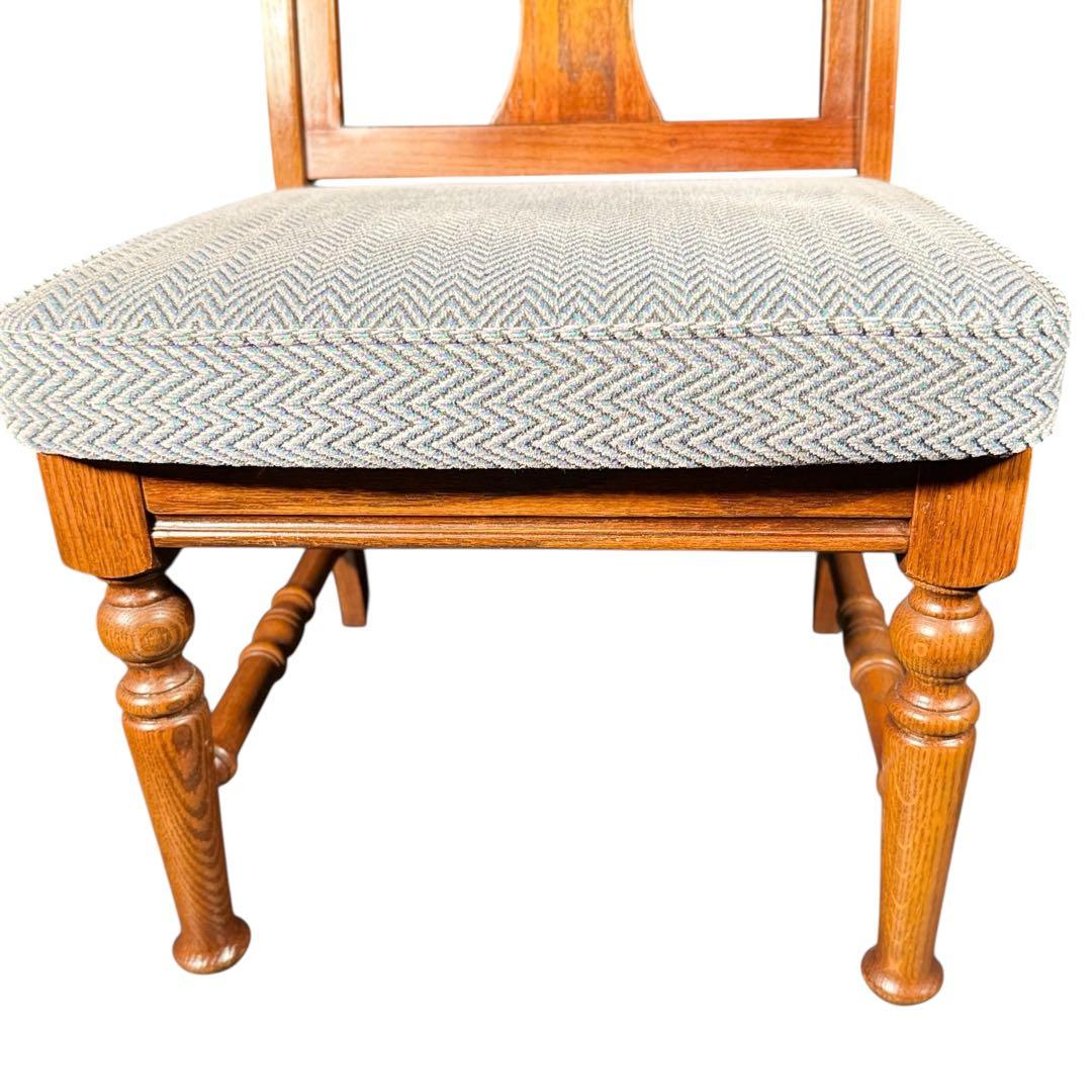 HR802 三越ブルージュ　アームレスチェア　ダイニングチェア