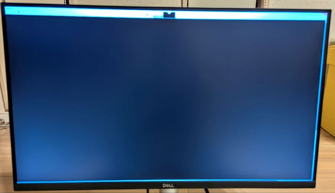 Dell S2722DC 27イン(2560x1440)モニター写真追加しました