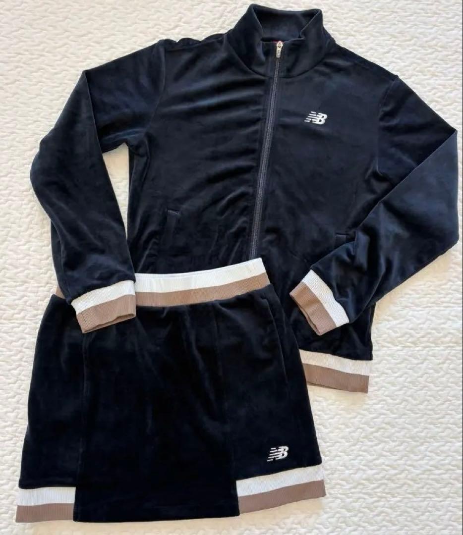 ニューバランスゴルフ　ベロアセットアップ