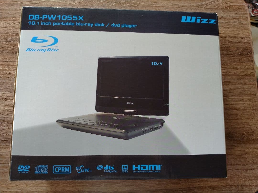 タ*ー様 ダイニチ電子 Wizz ポータブルブルーレイプレーヤー DB-PW10