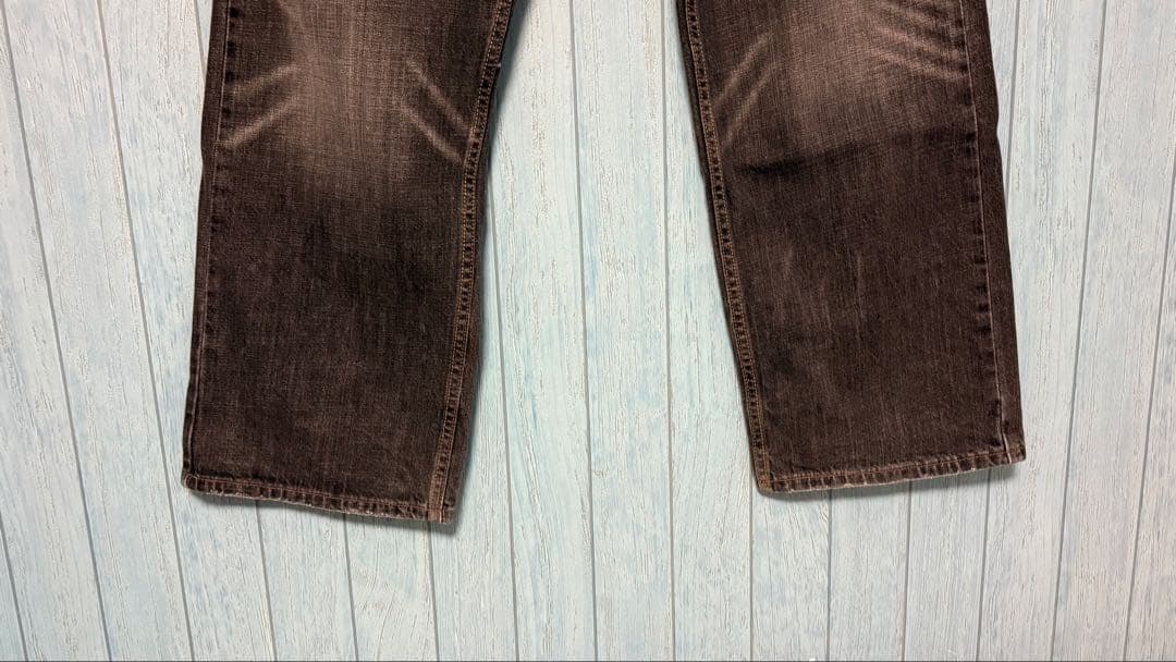 し*ん様 Levi’s 569 ブラックデニム ルーズストレート W33 L30