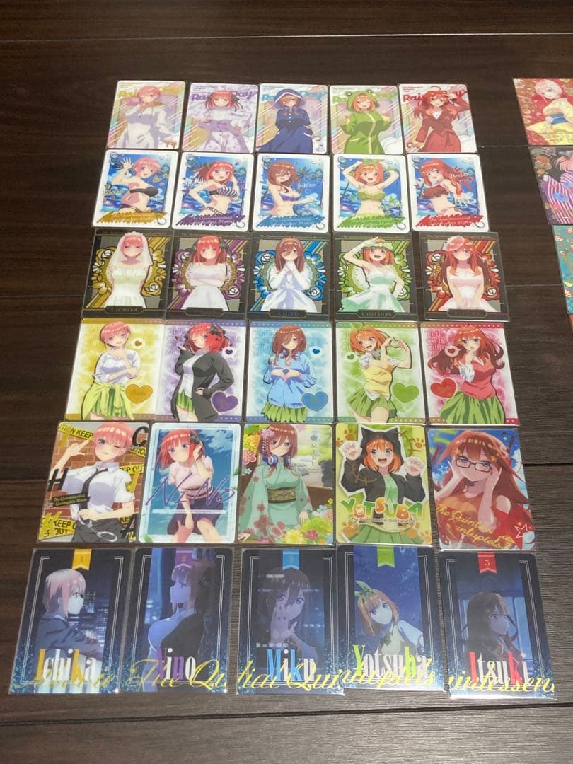 五等分の花嫁　カードセット