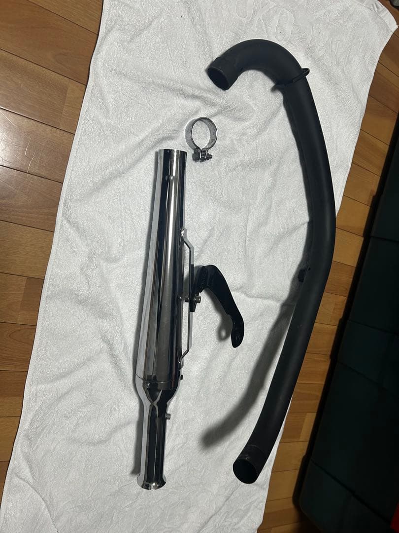 SR400 .500 トルクコーンドラッグパイプマフラー