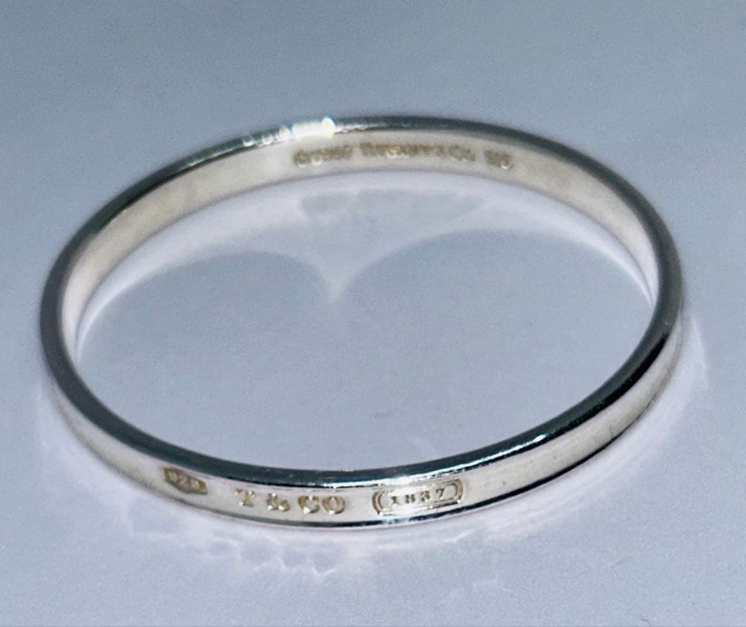 ☆TIFFANY＆Co. ティファニー ☆ナローバングル　ブレスレット　1837
