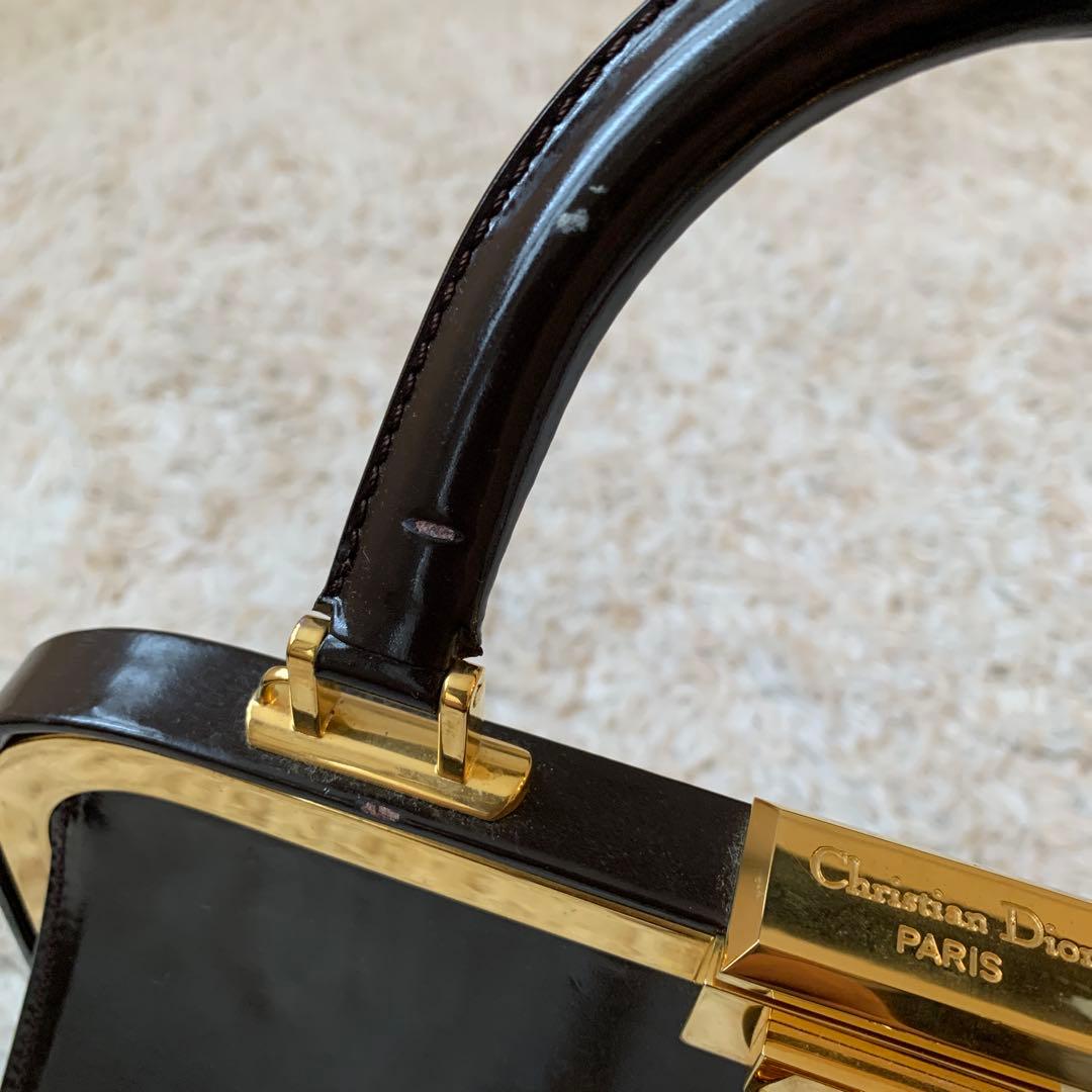 Christian Dior ブラックパーティーバッグ