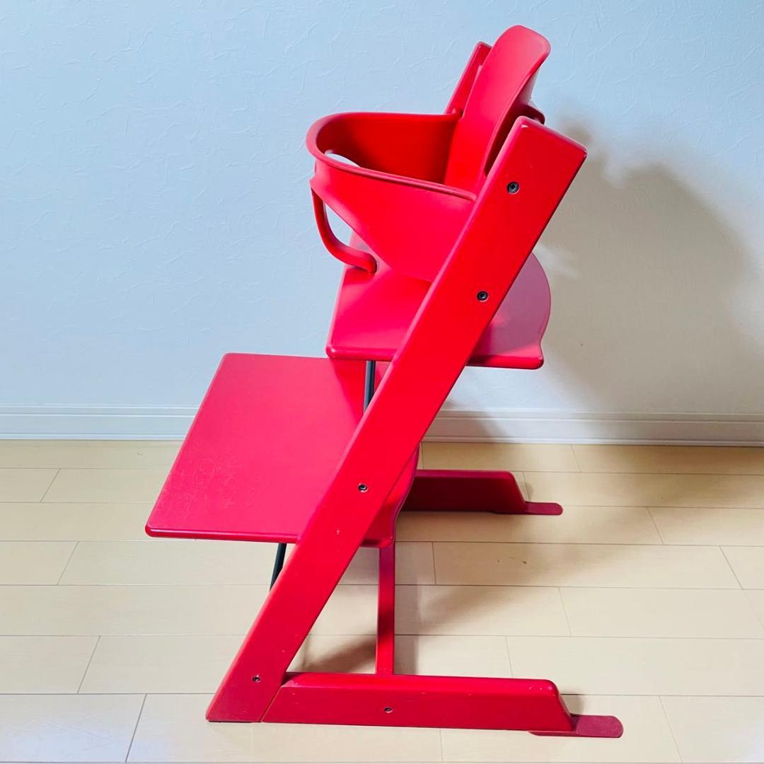 STOKKE TRIPP TRAPP ハイチェア レッド シリアル4