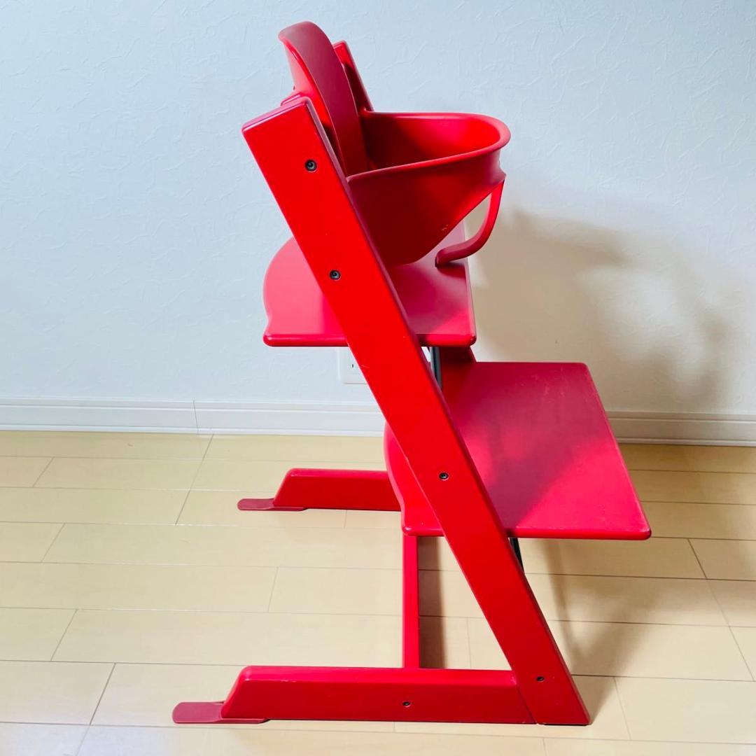 STOKKE TRIPP TRAPP ハイチェア レッド シリアル4