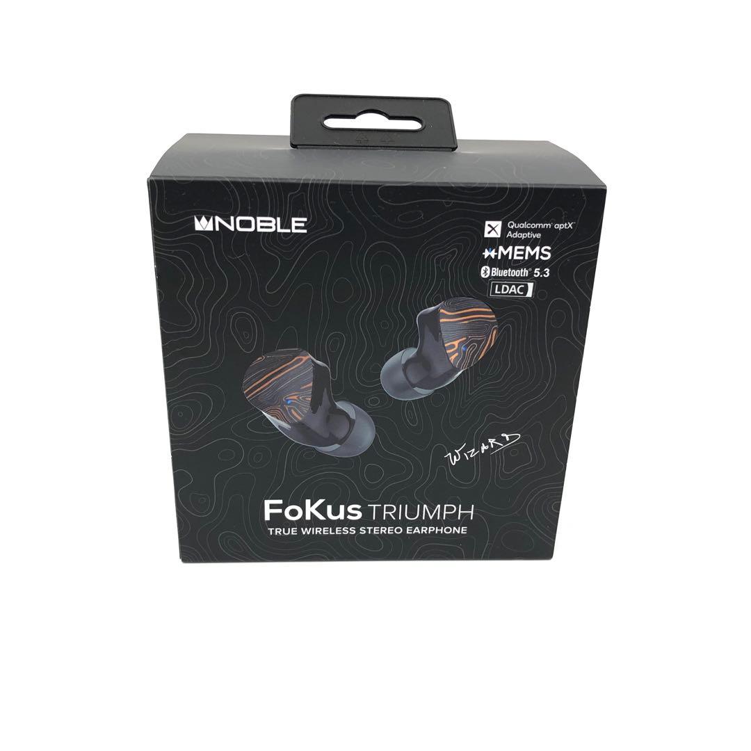 未使用 Noble Audio FoKus TRIUMPH ワイヤレスイヤフォン