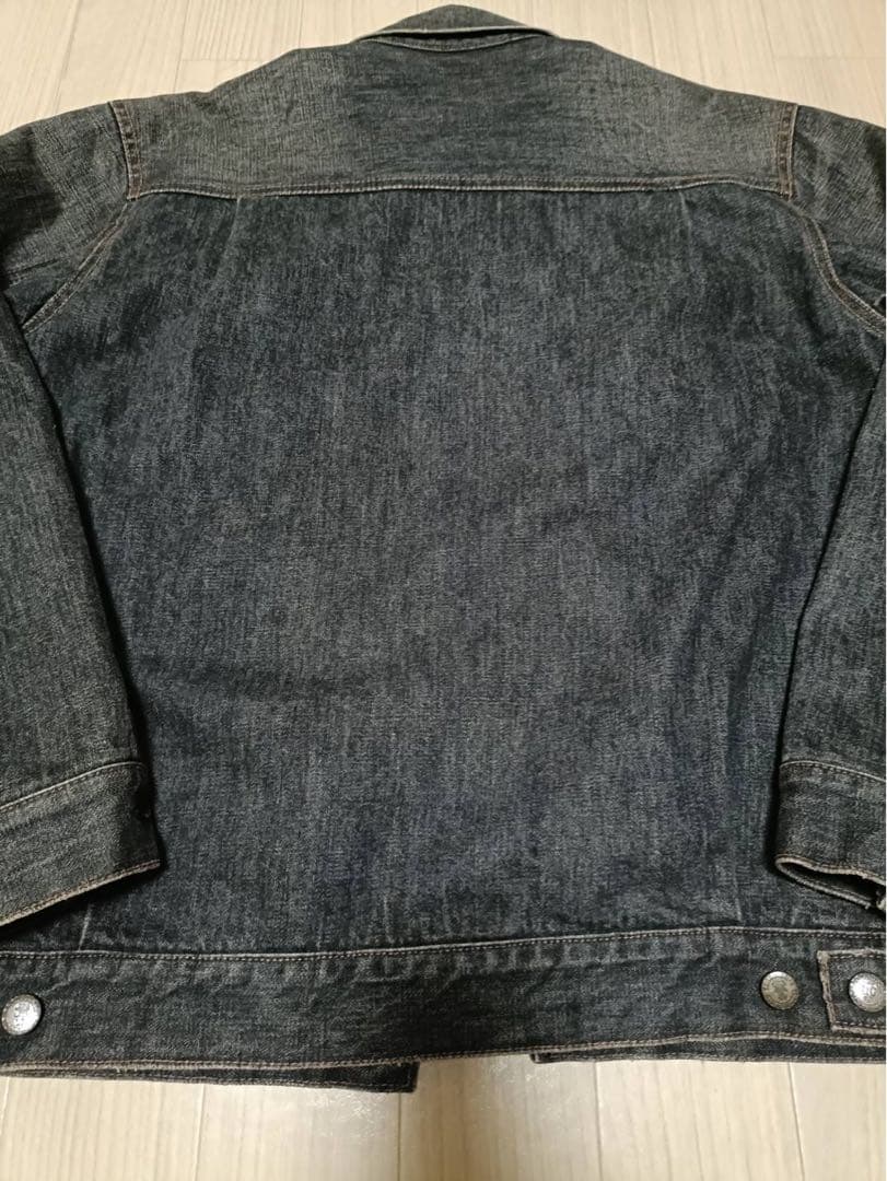 【M】初期TENDERLOIN デニム JK-T-2ND_裏ブランケット_黒
