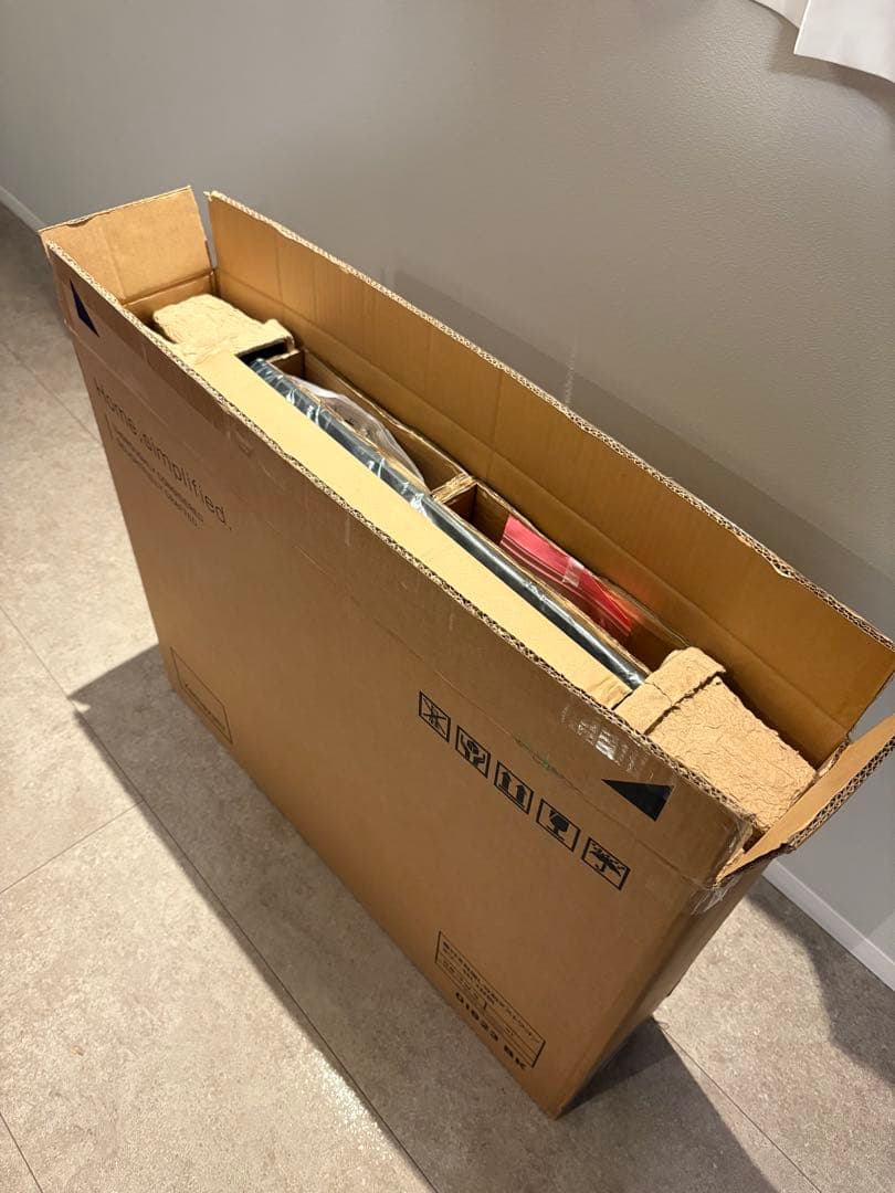 【新品未使用】タワー　tower 蓋付き目隠し付き3分別45Lゴミ箱　ブラック