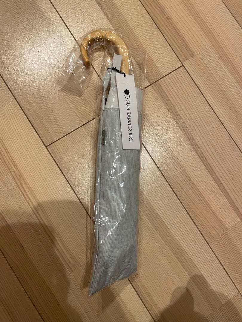 サンバリア100 折りたたみ日傘 2段折 コンビmoku