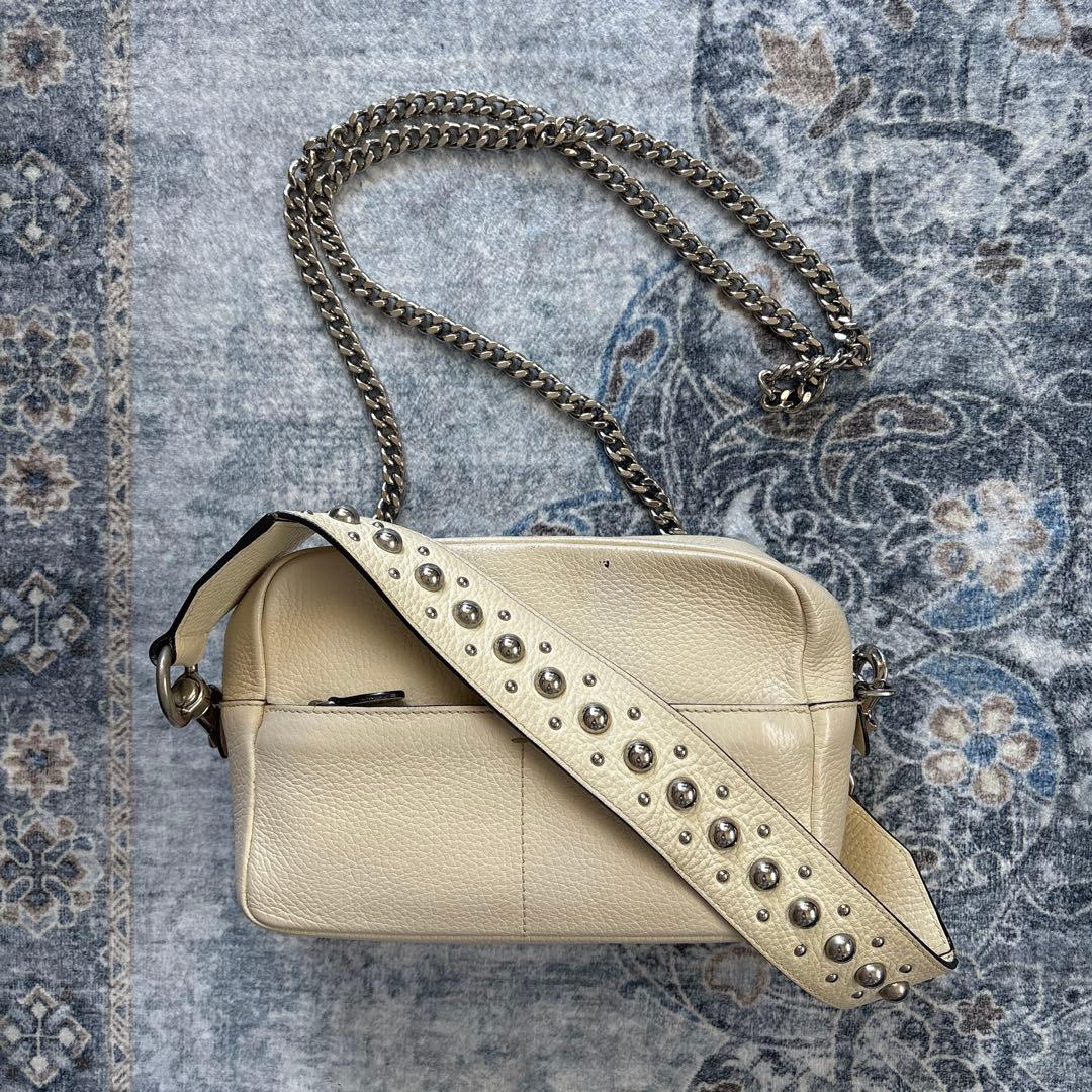 J&M DAVIDSON 2wayレザーショルダーバッグ ガブリエル