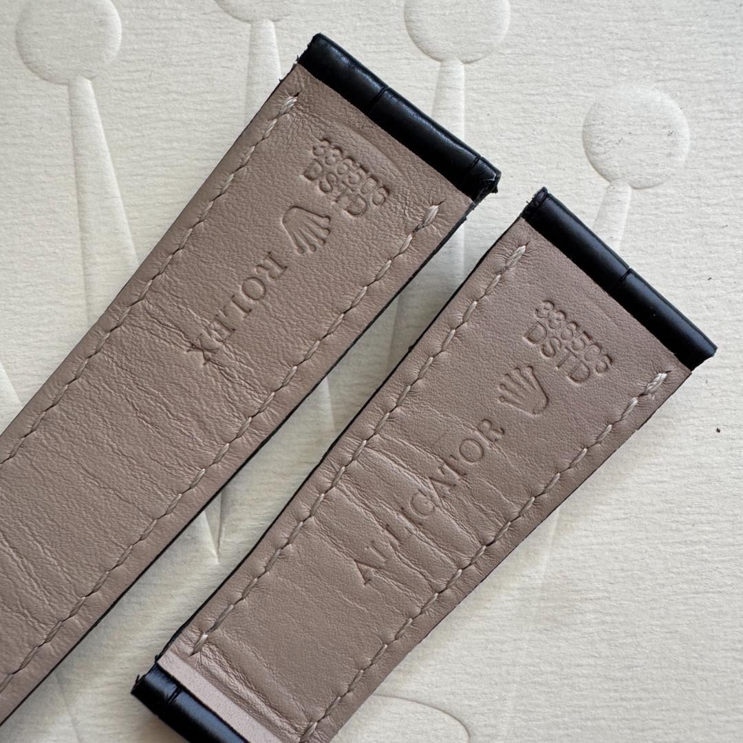 〇純正 ROLEX DAYTONA 16518 クロコレザーベルト YZ6195