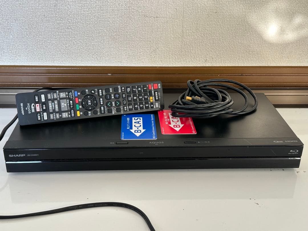 SHARP AQUOS BD 2B C05BW1ブルーレイレコーダー2019