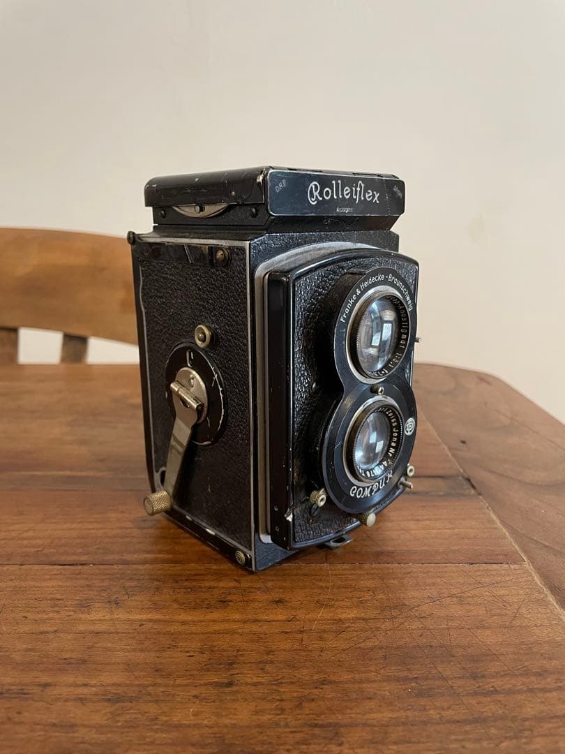 ジャンク　Rolleiflex 二眼レフカメラ コンパーシャッター