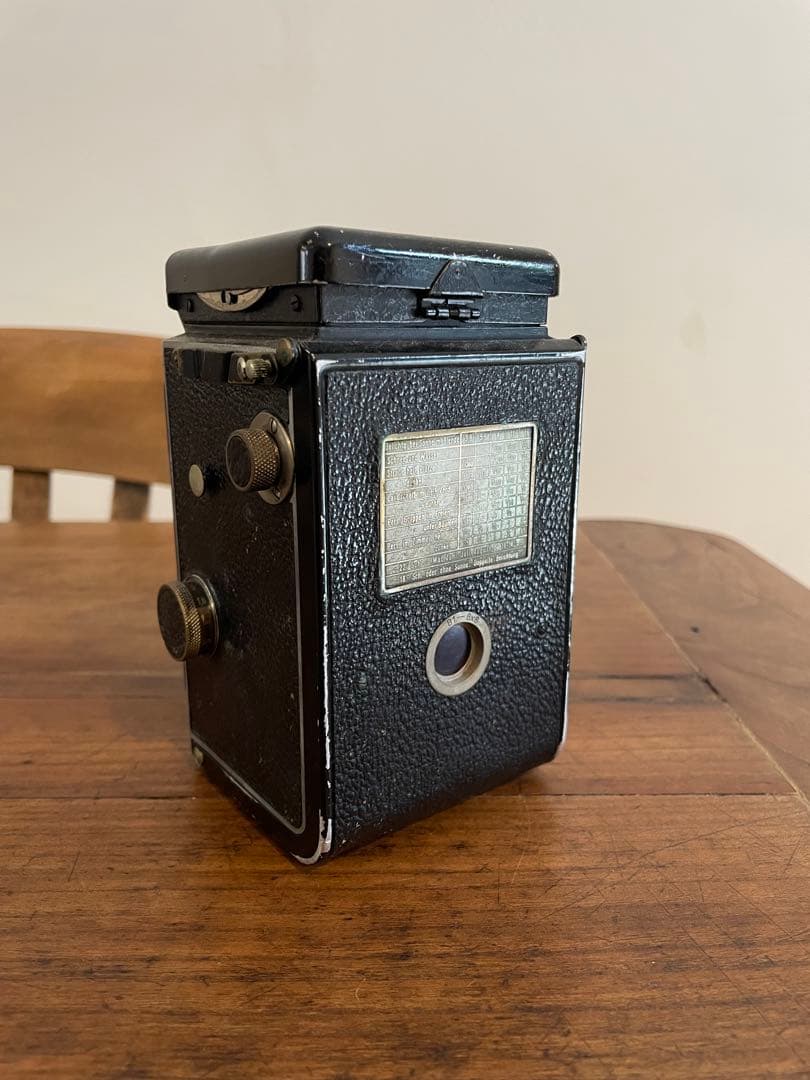 ジャンク　Rolleiflex 二眼レフカメラ コンパーシャッター