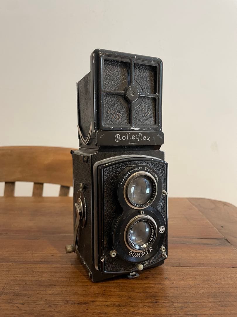ジャンク　Rolleiflex 二眼レフカメラ コンパーシャッター