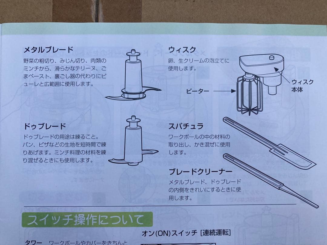 A*r様 Amway フードプロセッサー デュアルシャフト