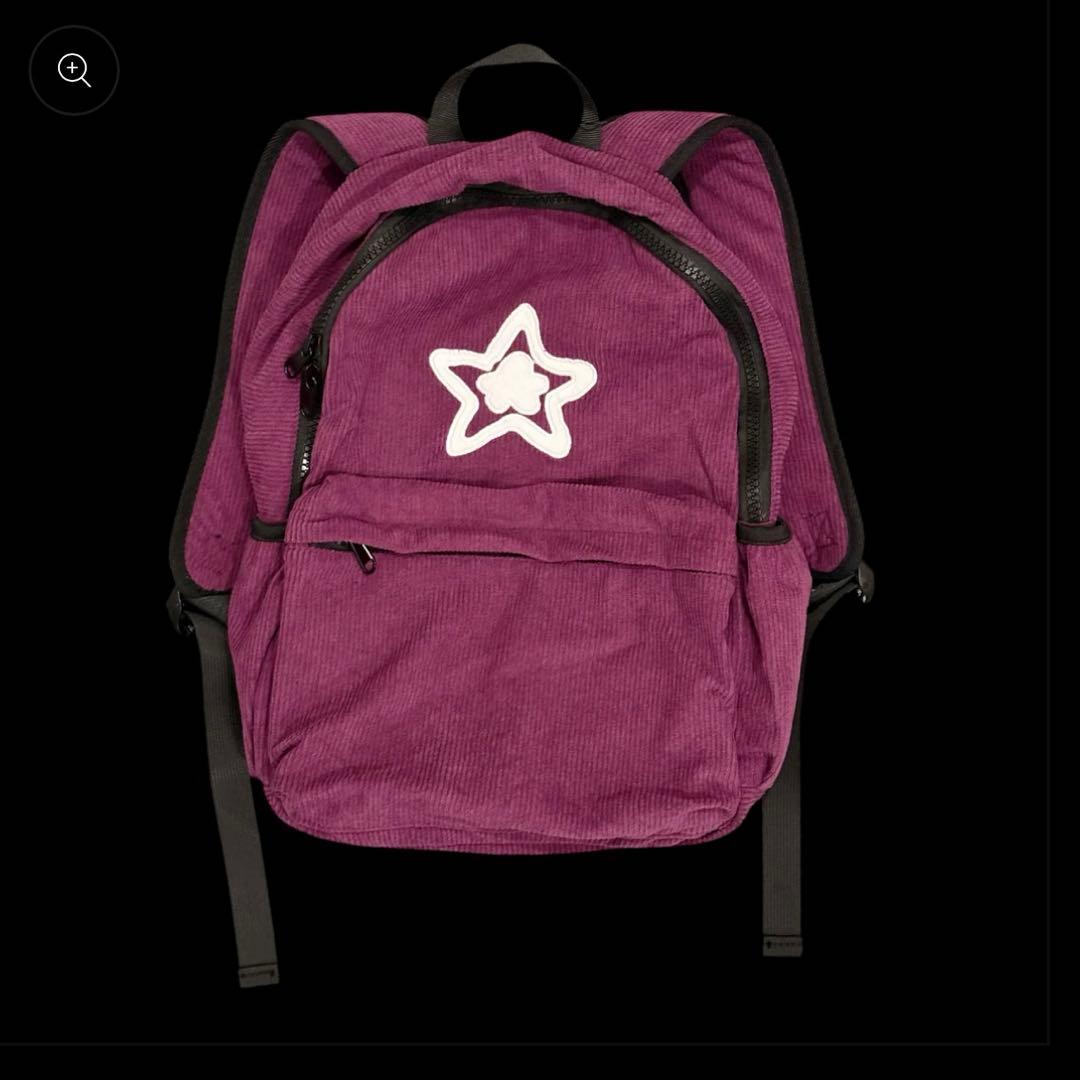 バッグ STAR TEAM CORDUROY BACKPACK PURPLE