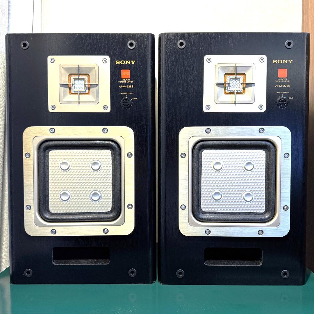 SONY APM-22ES 黒 アルミハニカム平面型 クロスエッジに交換済