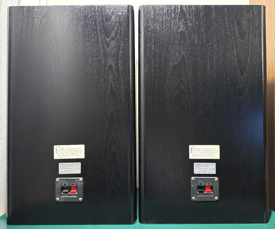 SONY APM-22ES 黒 アルミハニカム平面型 クロスエッジに交換済