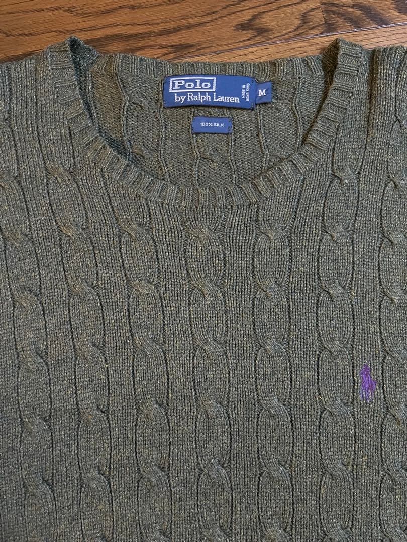 POLO RALPH LAUREN ポロラルフローレン　ケーブルニット　サイズM