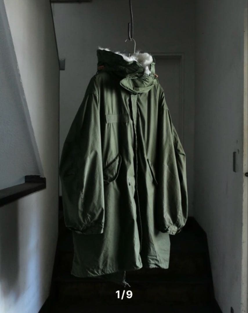 1970's m-65 モッズコート 未使用 フルセット