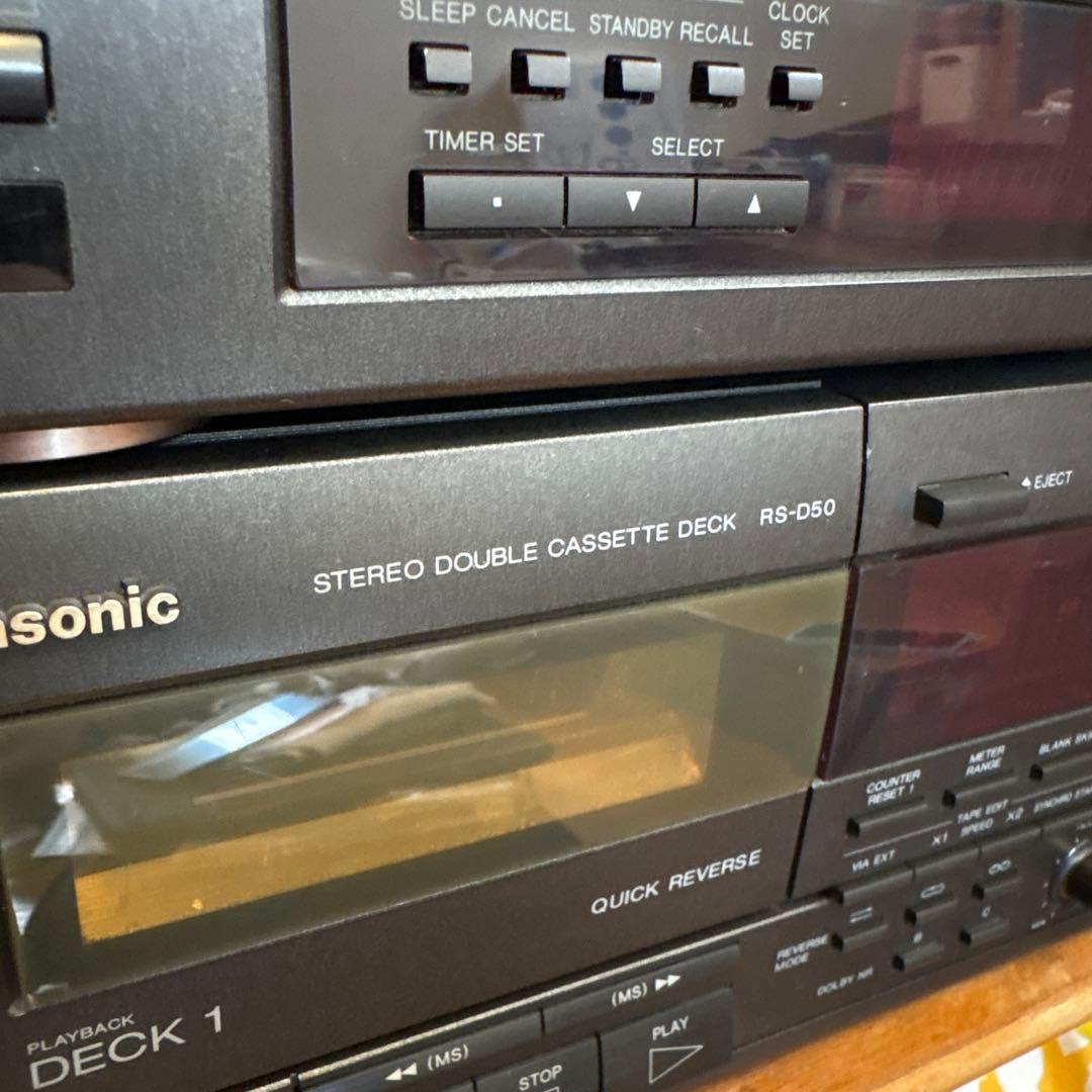 パナソニック システムコンポ 通電確認 SUD-50 SB-D50