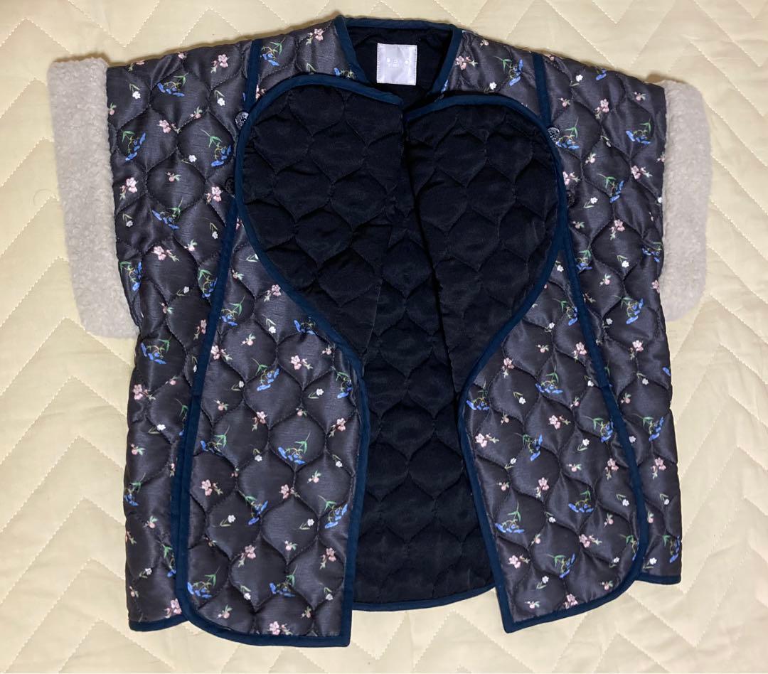 DECO depuis 1985◇FLOWER QUILT VEST