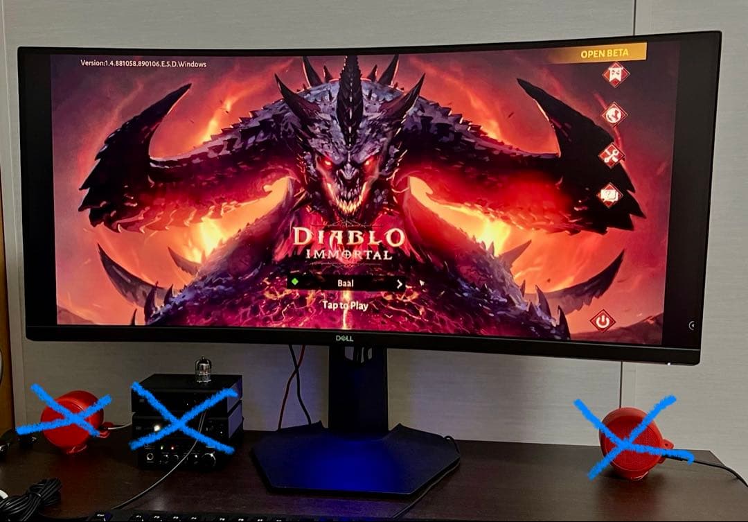 Dell S3422DWG 34インチ 曲面 ウルトラワイドモニター