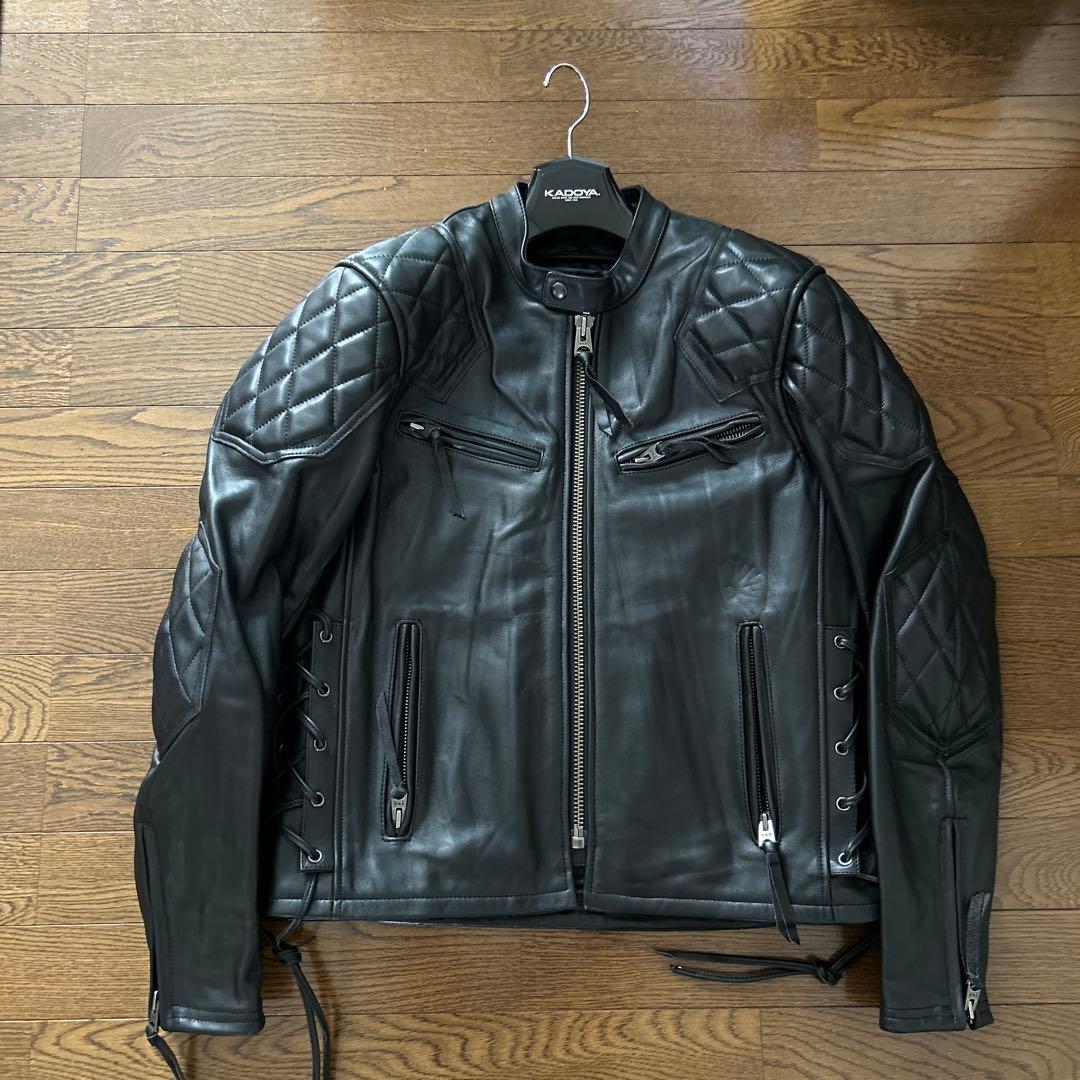 KADOYA ブラックライダージャケット