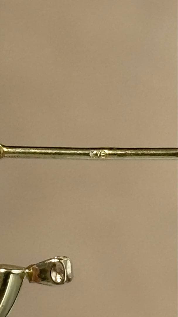 k18 ゴールド フープピアス