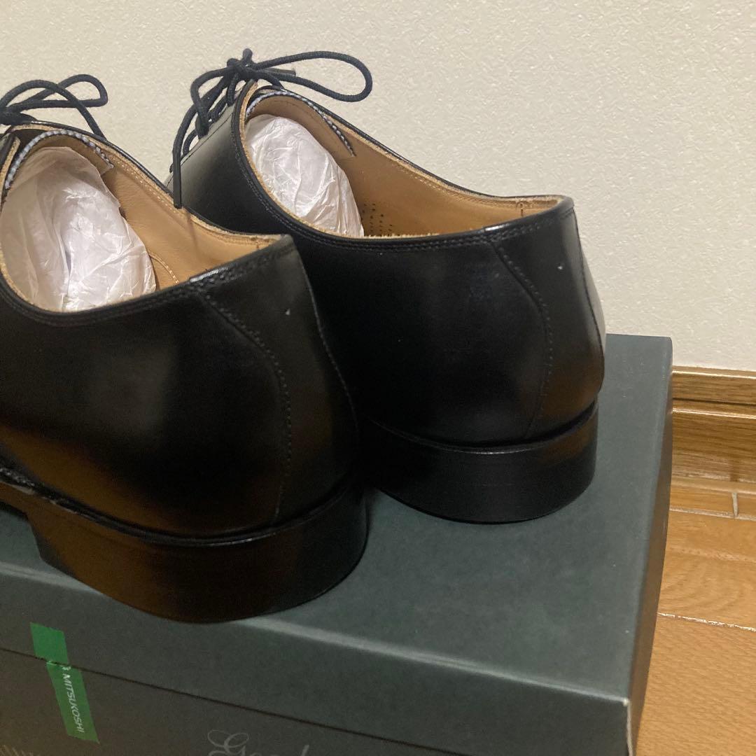 【新品】スコッチグレイン ストレートチップ 26.0E アノネイ社カーフ使用