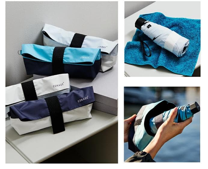 た*！様 【COKAGE+ ACTIVE 5段ミニ】日傘　遮光100％　ミッドナ