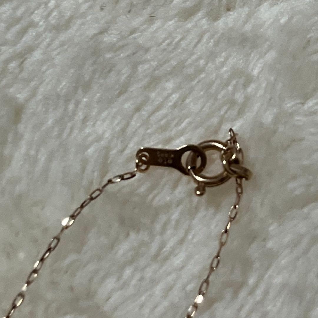 ete レイヤード　K18MPG ダイヤモンドネックレス