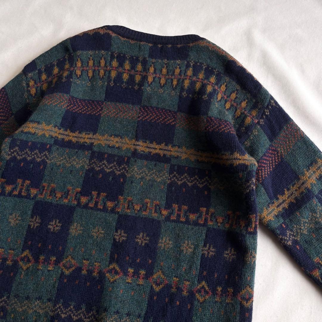 トップス 80s-90s WOOLRICH wool100% nordic knit