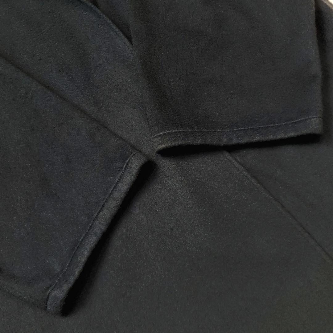 aaakira 美品 フェラガモ カシミヤケープコート ポンチョ フリンジ